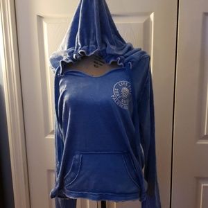 V neck hoodie